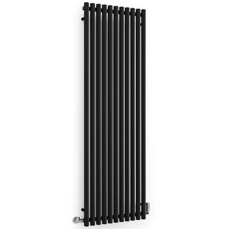 Rolo Room Handdoekradiator Zwart 590 x 1800 mm