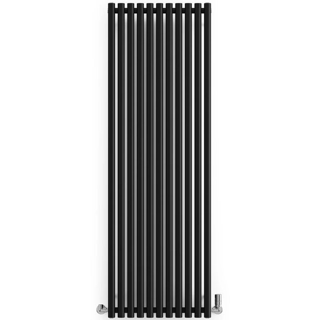 Terma  Rolo Room Handdoekradiator 590x1800 mm – Zwart | Design Radiator Badkamer