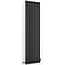 Terma  Rolo Room Handdoekradiator 480x1800 mm – Zwart | Design Radiator voor Badkamer of Toilet