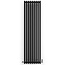 Rolo Room Handdoekradiator 480x1800 mm – Zwart | Design Radiator voor Badkamer of Toilet