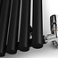 Terma  Rolo Room Zwart horizontaal radiator 500mm x 865mm met kraan