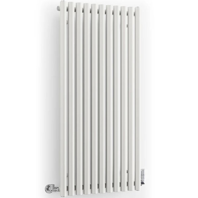 Rolo Room Handdoekradiator  590 x 1200 mm – Wit | Design Radiator Badkamer