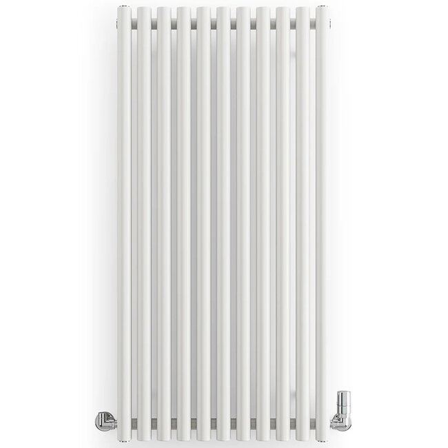 Terma  Rolo Room Handdoekradiator  590 x 1200 mm – Wit | Design Radiator Badkamer
