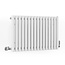 Rolo Room Wit horizontaal radiator 500mm x 865mm met kraan