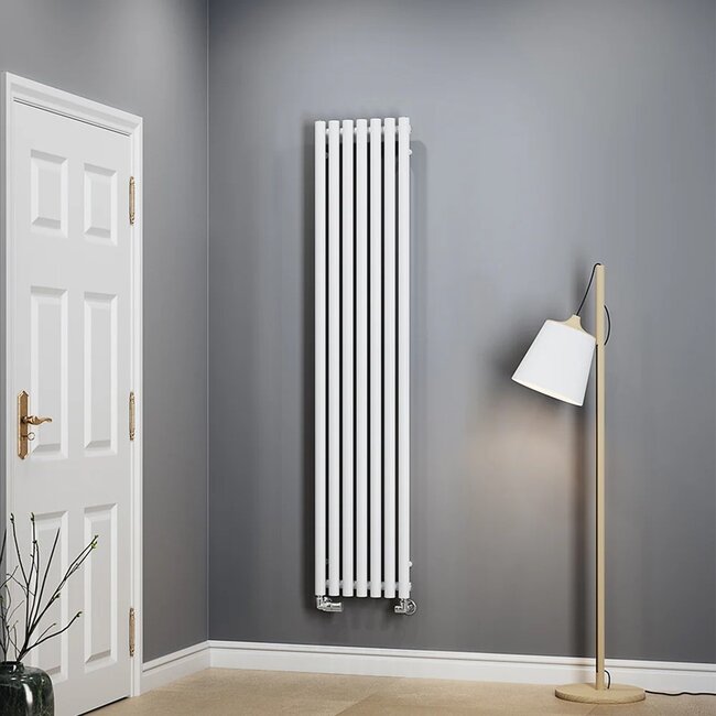 Terma  Rolo Room Handdoekradiator 370 x 1800 mm – Wit | Design Radiator Badkamer