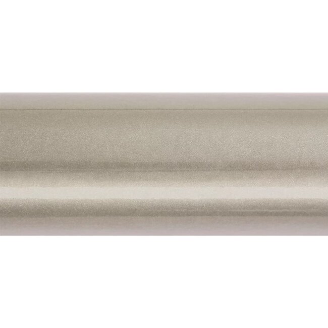 Designradiator Michelle – 1200x500 cm, Luxe Nikkel & Koper, Inclusief Kraan