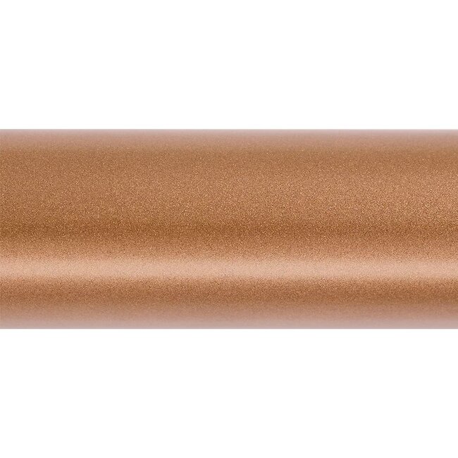 Designradiator Michelle – 1200x500 cm, Luxe Nikkel & Koper, Inclusief Kraan