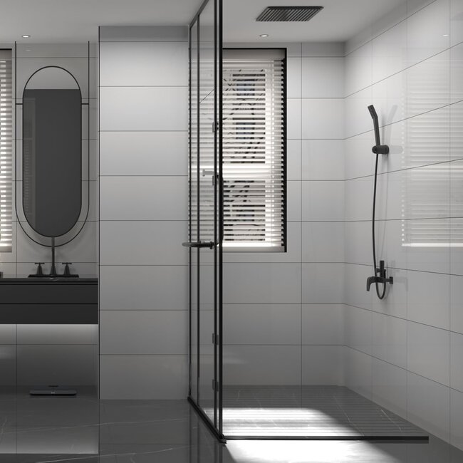 Sanitear Badkamer Wandtegel 30x60 cm – Wit, Strak & Tijdloos