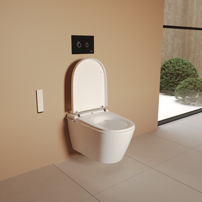 Vitra V-Care 3 Prime wandhangende slimme douche-wc | Ultieme hygiëne en comfort