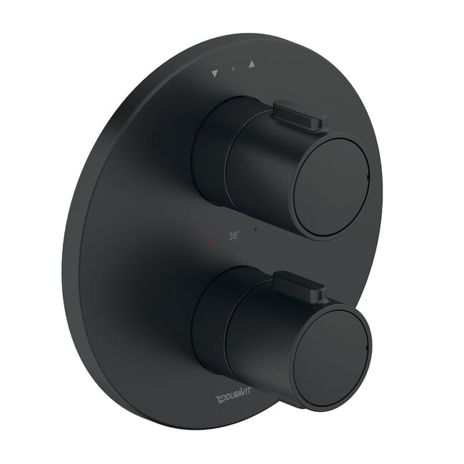 Duravit Regendoucheset Compleet Zwart – Inbouw Doucheset Mat Zwart Luxe