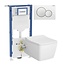 Vitra Metropole Bidet WC Set Compleet | Geberit UP320 2025 + Sigma 01 + Bidetkraan