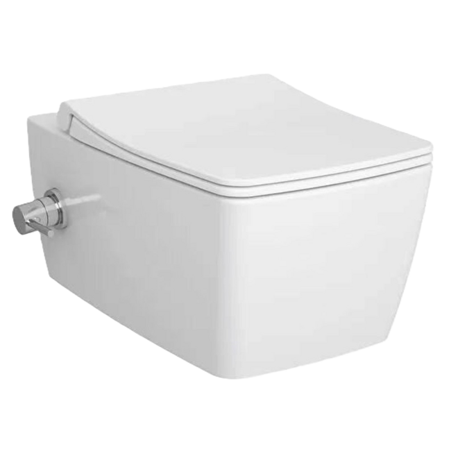 Vitra Metropole Bidet WC Set Compleet | Geberit UP320 2025 + Sigma 01 + Bidetkraan