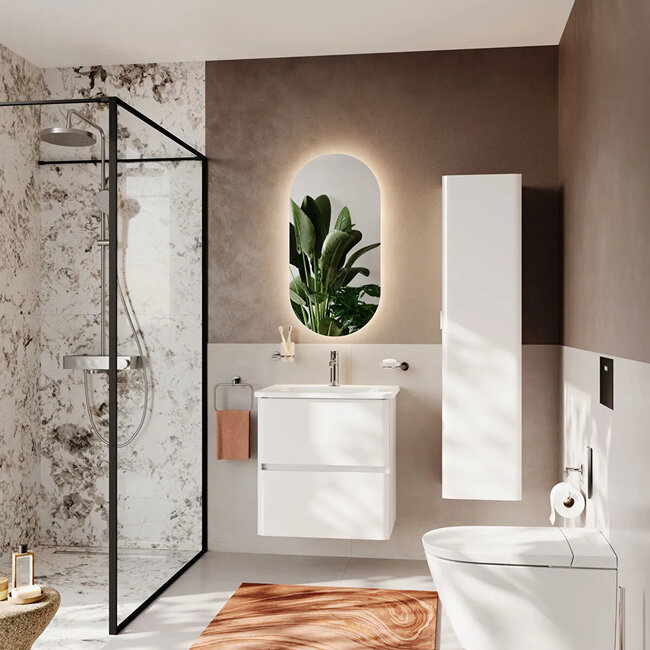 Vitra V-Care Gen 3 Base Douchewc Compleet Set met Geberit UP320 2025, Sigma20 Bedieningsplaat en Montagebeugel