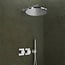 Como Mood60 Inbouw Thermostatische Doucheset met Regendouche 30 cm – Chroom – Inclusief Inbouwdeel