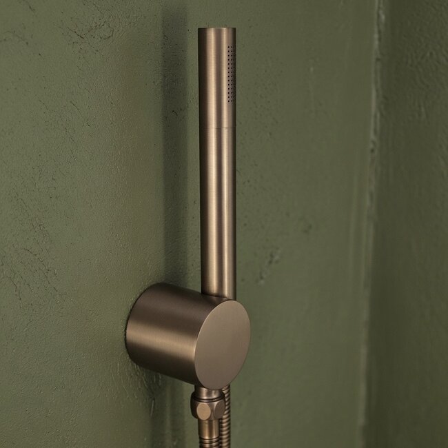 Como Mood60 Inbouw Thermostatische Doucheset Rose Gold met Regendouche 30 cm – Inclusief Inbouwdeel