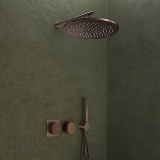 Como Mood60 Inbouw Doucheset rosegoud 30 cm