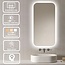 Loxa Badkamerspiegel Moderna 50x100 cm – LED & Spiegelverwarming
