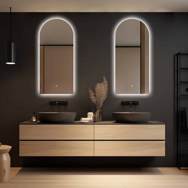 Loxa Badkamerspiegel Casablanca 45x100 cm – Verticale LED Spiegel