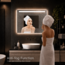 Loxa Ambi LED Badkamerspiegel 80x60 cm – Compact & Luxe