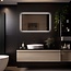 Loxa Badkamerspiegel 100x60 cm met LED Verlichting, Spiegelverwarming, Touchbediening en Dimbare Verlichting | Malaga