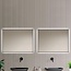 Loxa Zwarte Badkamerspiegel 80x60 cm met LED Verlichting, Spiegelverwarming, Touchbediening en Dimbare Verlichting | Sorento
