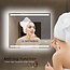 Loxa Badkamerspiegel 80x60 cm met LED Verlichting, Spiegelverwarming en Touchbediening | Felix