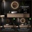 Loxa Badkamerspiegel 60x60 cm Goud met LED Verlichting, Spiegelverwarming en Touchbediening | Aurora