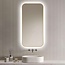 Loxa Badkamerspiegel 100x50 cm Goud met LED Verlichting, Spiegelverwarming en Touchbediening | Milano