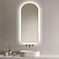 Loxa Luxe Badkamerspiegel 100x45 cm Goud met LED Verlichting, Spiegelverwarming en Touchbediening | Medina