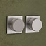 Como Nikkel Inbouw Doucheset Como Mood60 | Thermostatische Regendouche Ø30 cm met Inbouwdeel