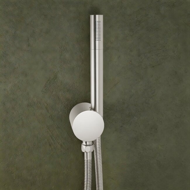 Como Nikkel Inbouw Doucheset Como Mood60 | Thermostatische Regendouche Ø30 cm met Inbouwdeel