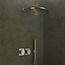 Como Nikkel Inbouw Doucheset Como Mood60 | Thermostatische Regendouche Ø30 cm met Inbouwdeel