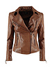 Dekkers ledermode. Lia leren jack lamsnappa (Cognac)