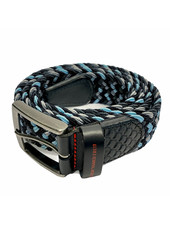 A Fish Named Fred Braided elastic belt Blue tones 9891