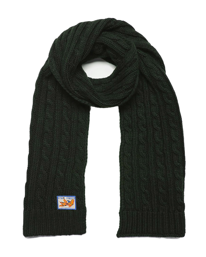 A Fish Named Fred 25.02.296 Scarf cable structure grey