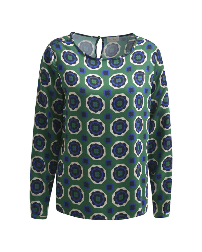 Milano 33-6118-3044 1735 Mid green print