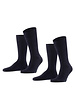 Falke Swing 14633-6370 dark navy 2 -Pack