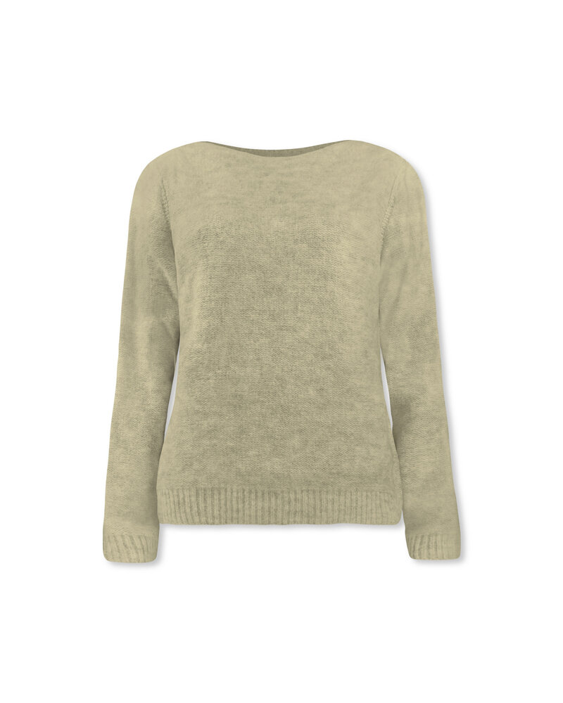 Lizzy & Coco Ezzy  knit sweater bone & sand