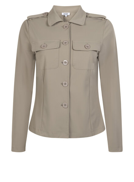 ZOSO 234 Game travel jacket 0009 taupe