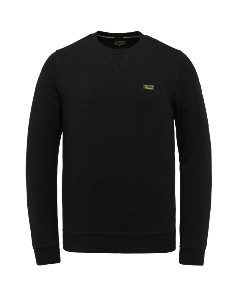 PME LEGEND Airstrip sweat Zwart PLS0000431 - 999 BLACK