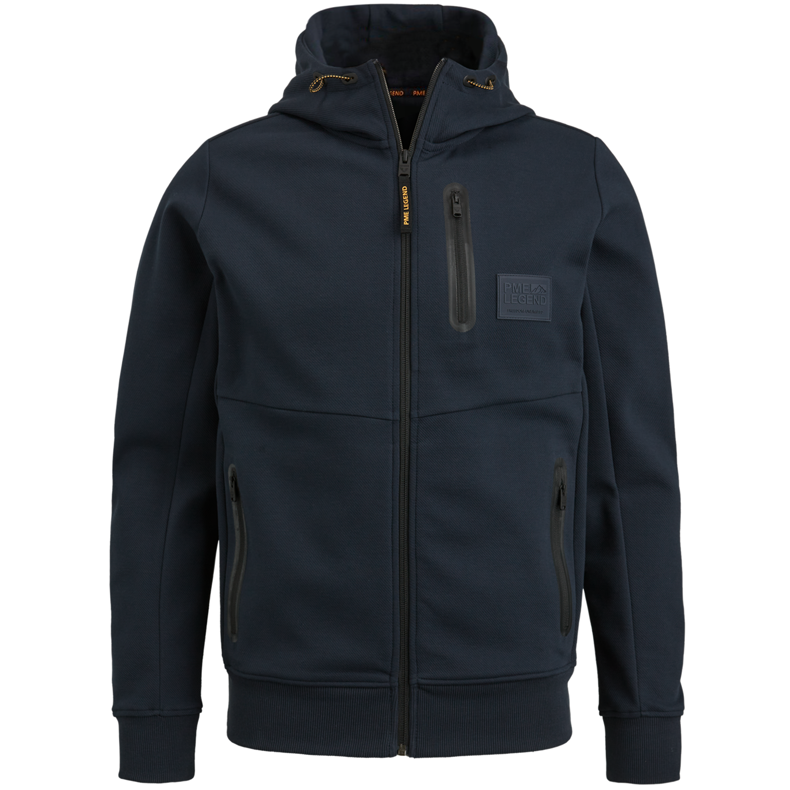PSW2308415 - 5281 Hooded jacket twill interlock sweat - Castelijn mode u0026  lifestyle