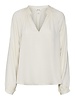 Vero moda 10294591 VMSUNNY LS V-NECK TOP VMA beige blousje lm