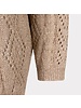 Esqualo SP24.18006 gold  Cardigan ajjour knit