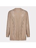 Esqualo SP24.18006 gold  Cardigan ajjour knit