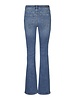 Vero moda 10302478 Medium Blue Denim vmflah mr flared Jeans l1347 Ga Noos