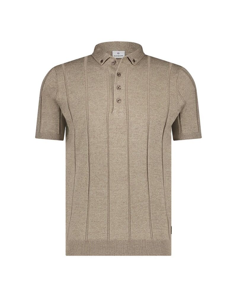 Blue Industry KBIS24-M16 Taupe polo
