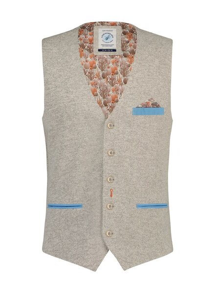 A Fish Named Fred 28.150 101 Waistcoat fine textured