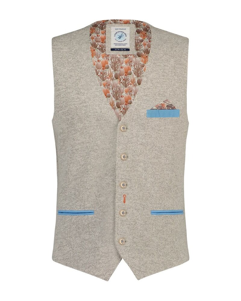 A Fish Named Fred 28.150 101 Waistcoat fine textured