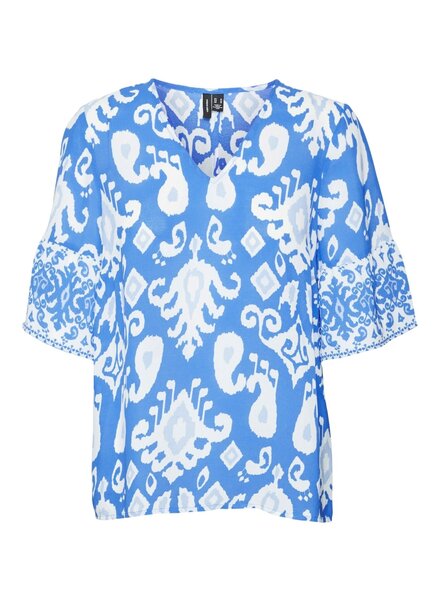 Vero moda 10312176 ibizza blue/joy blouse