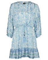 Vero moda VMHEDI 3/4 Short Dress WVN LCS GA Ibiza Blue/Hedi 10313503